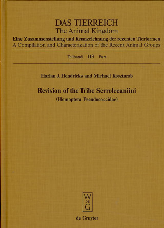 Revision of the Tribe Serrolecaniini