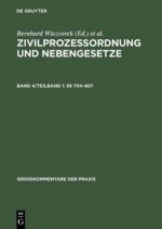 Zivilprozessordnung und Nebengesetze, Band 4/Teilband 1,  704-807