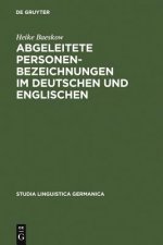 Abgeleitete Personenbezeichnungen im Deutschen und Englischen