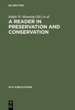 Reader in Preservation and Conservation