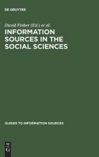 Information Sources in the Social Sciences