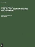 Archiv fur Geschichte des Buchwesens, Band 26, Archiv fur Geschichte des Buchwesens (1986)