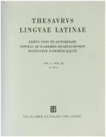 Thesaurus linguae Latinae. a - Amyzon / adiuvo - Aegyptus