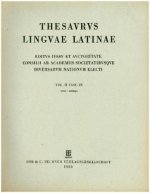 Thesaurus linguae Latinae. an - Byzeres / artus - astringo