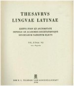 Thesaurus linguae Latinae. an - Byzeres / Avisa - Bagaudae