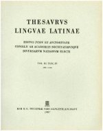 Thesaurus linguae Latinae. c - comus / cedo - cesso