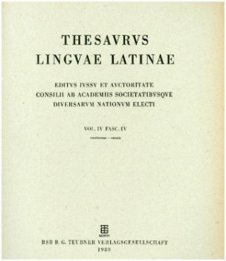 Thesaurus linguae Latinae. con - cyulus / continosus - cornix