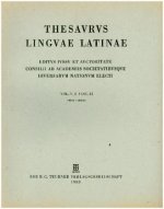 Thesaurus linguae Latinae. . e - ezoani / efficax -elaboro