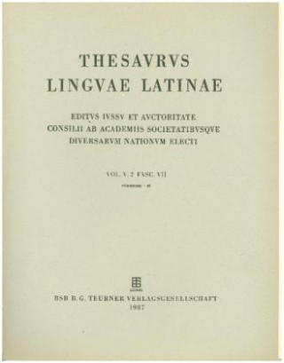 Thesaurus linguae Latinae. . e - ezoani / etiamnum - ex