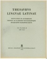 Thesaurus linguae Latinae. . f - gemo / familia - fenestro