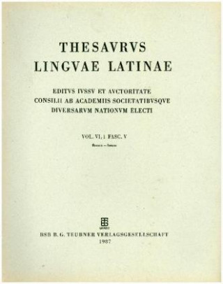 Thesaurus linguae Latinae. . f - gemo / flumen - forum