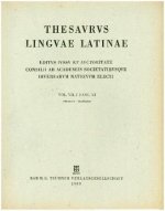 Thesaurus linguae Latinae. . i-intervulsus / inhorresco - inordinatus