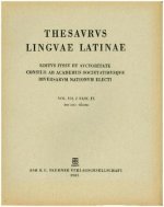 Thesaurus linguae Latinae. . intestabilis - lyxipyretos / liber - linearius