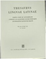 Thesaurus linguae Latinae. . o - ozynosus / os - ozynosus