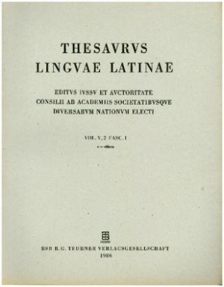 Thesaurus linguae Latinae. . e - ezoani / e - efficax