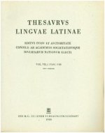 Thesaurus linguae Latinae. . i-intervulsus / inde - induviae