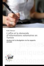 L'Offre Et La Demande d'Informations Volontaires En Tunisie