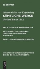 Samtliche Werke, Band 1, Die deutschen Schriften