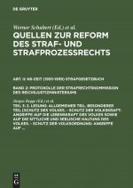 2. Lesung: Allgemeiner Teil. Besonderer Teil [Schutz Des Volkes. - Schutz Der Volkskraft: Angriffe Auf Die Lebenskraft Des Volkes Sowie Auf Die Sittli