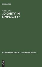 Dignity in Simplicity