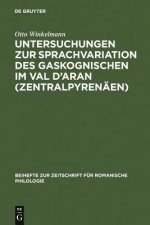 Untersuchungen zur Sprachvariation des Gaskognischen im Val d'Aran (Zentralpyrenaen)