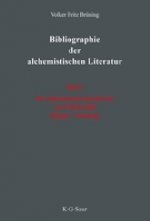 alchemistischen Druckwerke von 1784 bis 2004. Register. Nachtrage