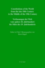 National Constitutions, Constitutions of the German States (Anhalt-Bernburg - Baden). Nationale Verfassungen, Verfassungen der deutschen Staaten (Anha