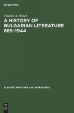 History of Bulgarian Literature 865-1944