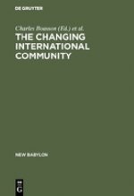 Changing International Community