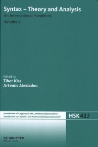Syntax - Theory and Analysis. Volume 1. Vol.1