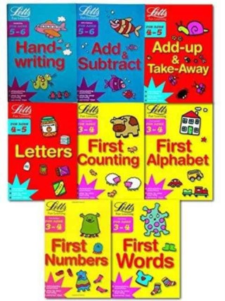 XLETTS FUN LEARNING 8BK SET ZIPLOC