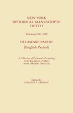 New York Historical Manuscripts