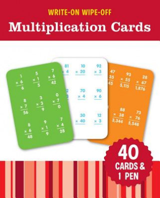 WRITEON WIPEOFF MULTIPLICATION CARDS