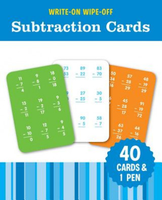 WRITEON WIPEOFF SUBTRACTION CARDS