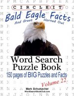 Circle It, Bald Eagle and Great Horned Owl Facts, Word Search, Puzzle Book