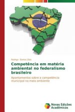 Competencia em materia ambiental no federalismo brasileiro