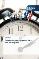 Grievance management in a Pvt. Enterprise