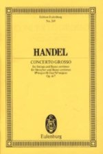Concerto grosso B-Dur op. 6/7 HWV 325, Studienpartitur
