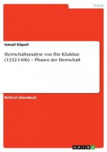 Herrschaftsanalyse von Ibn Khaldun (1332-1406) - Phasen der Herrschaft