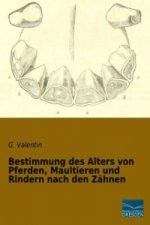 Bestimmung des Alters von Pferden, Maultieren und Rindern nach den Zähnen