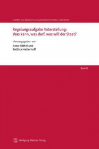 Regelungsaufgabe Vaterstellung: Was kann, was darf, was will der Staat?