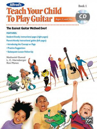 Alfred's Teach Your Child to Play Guitar, Book 1, m. 1 Audio-CD
