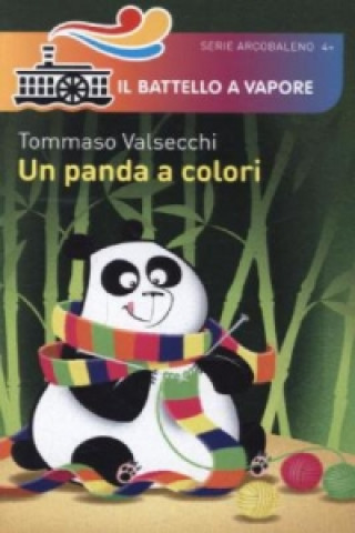 Un panda a colori