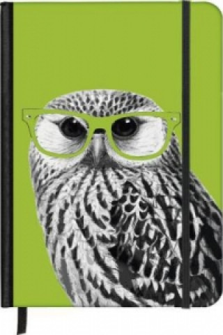 SoftTouch Notebook Nerdy Owl 9 x 14 cm