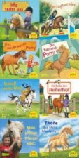 Pixi-Box 231: Pferde-Freundschaften (8x8 Exemplare), m. 8 Buch, 56 Teile