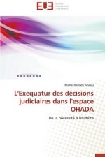 L'Exequatur Des D cisions Judiciaires Dans l'Espace Ohada