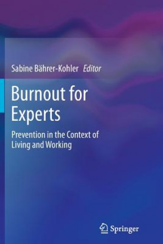 Burnout for Experts
