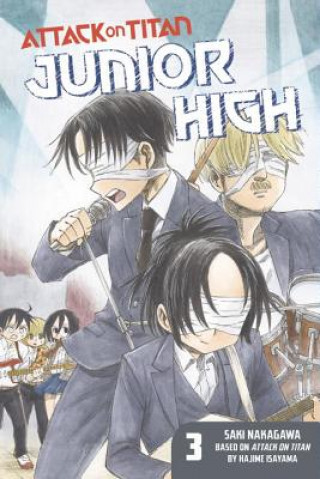 Attack On Titan: Junior High 3 (Hajime Isayama)(Puha kötésű)