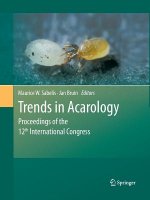 Trends in Acarology