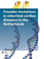 Founder mutations in inherited cardiac diseases in the Netherlands